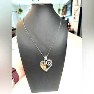 🧡💛 Brighton Picasso Heart Necklace 💛🧡